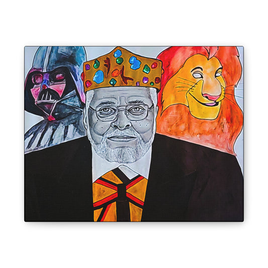 [Long live the King] Canvas Stretched, 0.75"