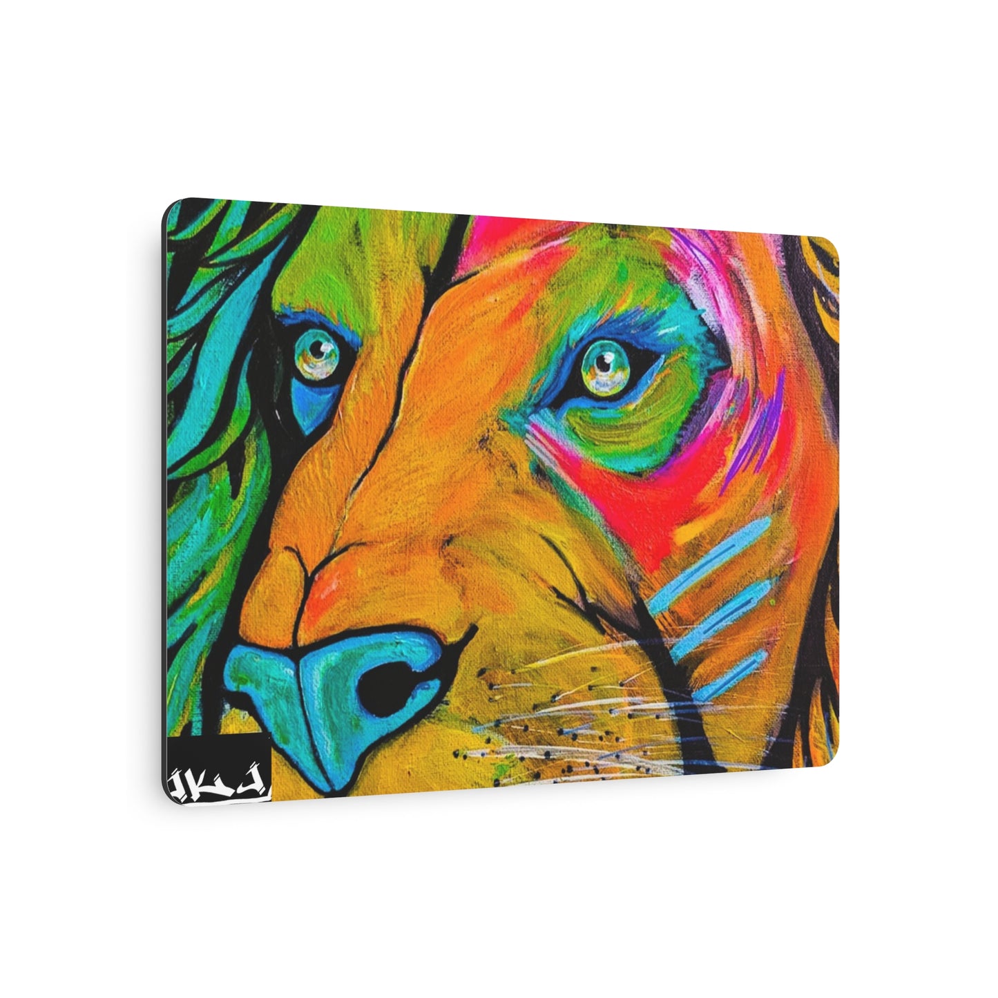 [Vibrant Lion] Metal Art Sign
