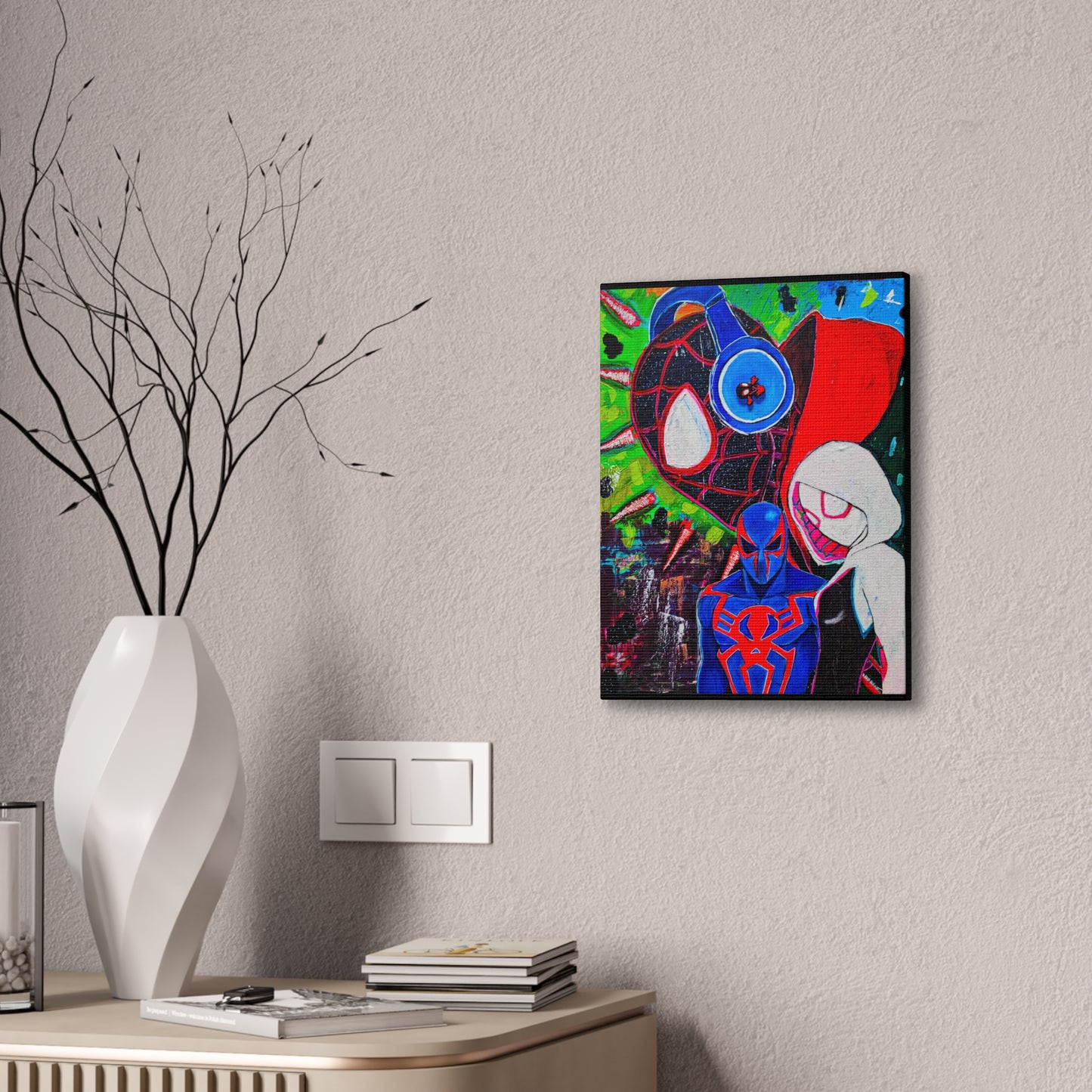 [Across the  Spiderverse] Canvas Stretched, 0.75"