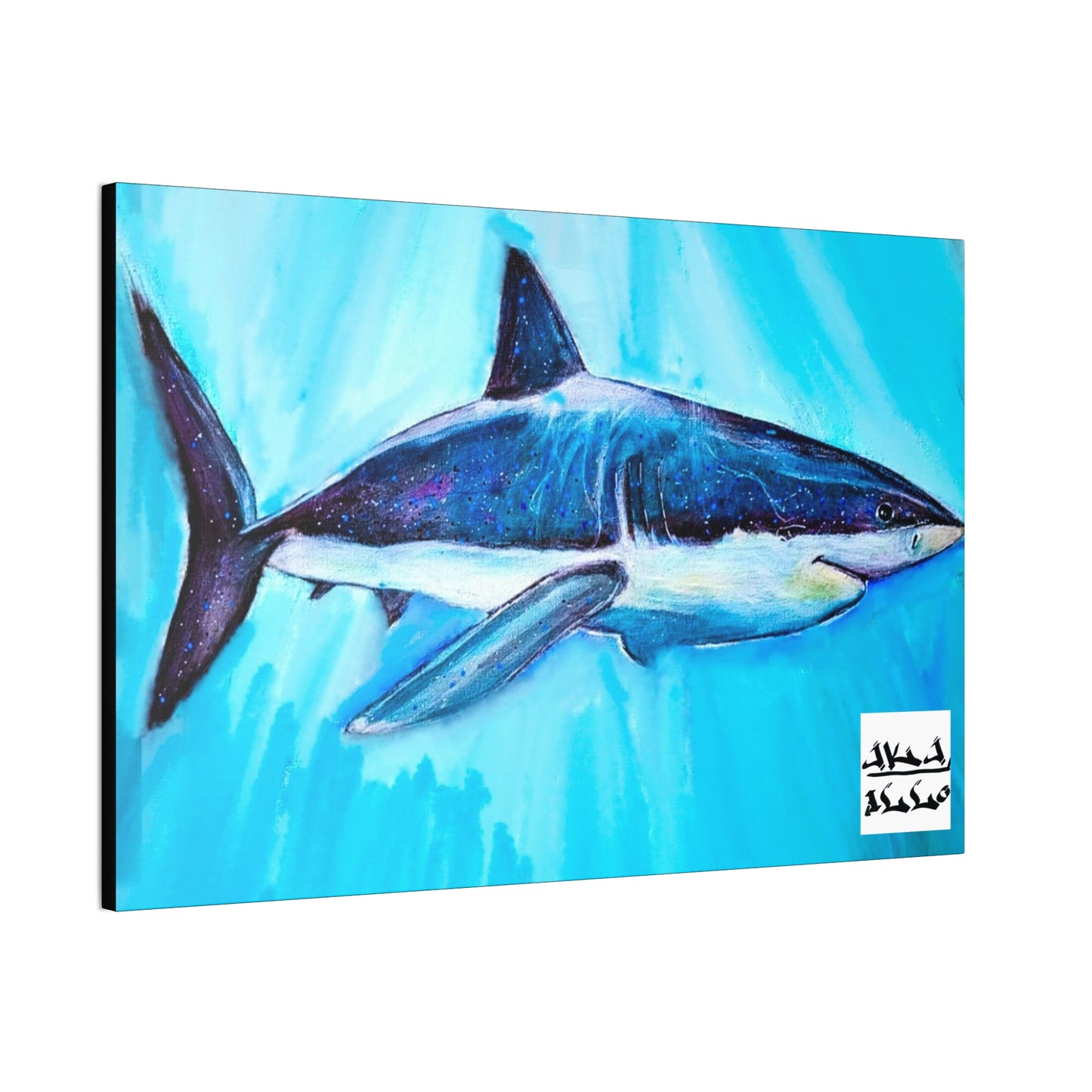 [Great White] Canvas Stretched, 0.75"