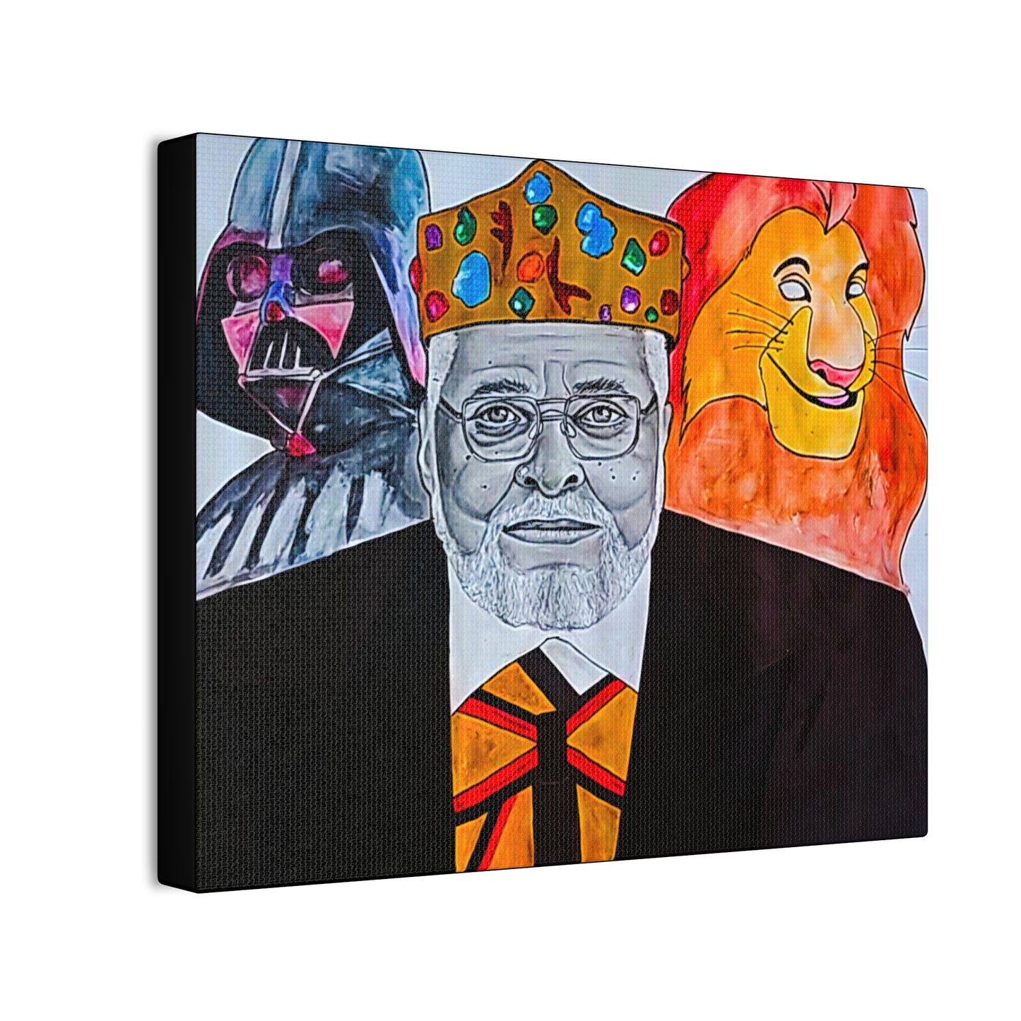 [Long live the King] Canvas Stretched, 0.75"