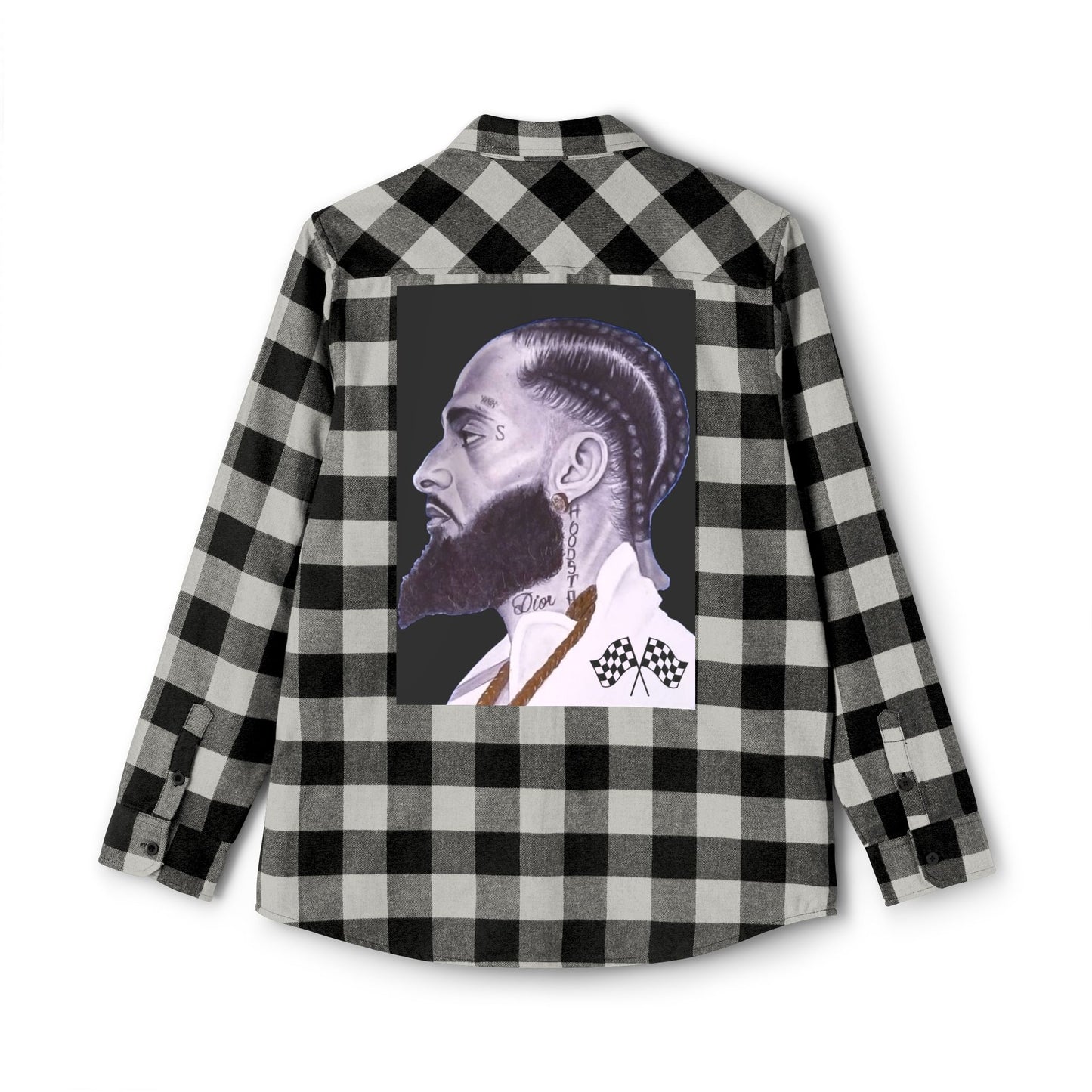 [NIPSEY] Unisex Flannel Shirt