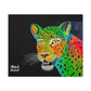 [Vibrant Leopard] Canvas Stretched, 0.75"