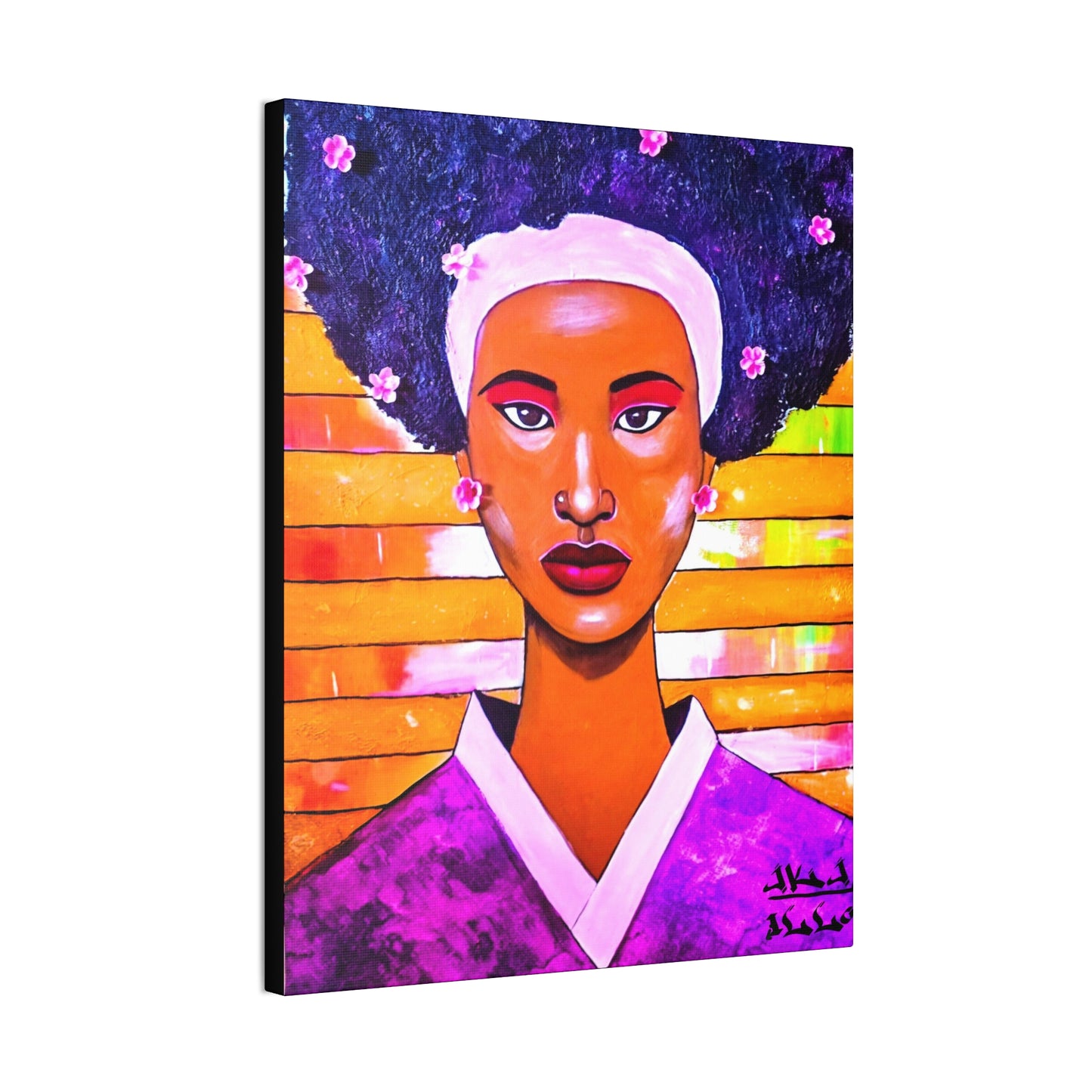 [AFRO-GEISHA] canvas prints