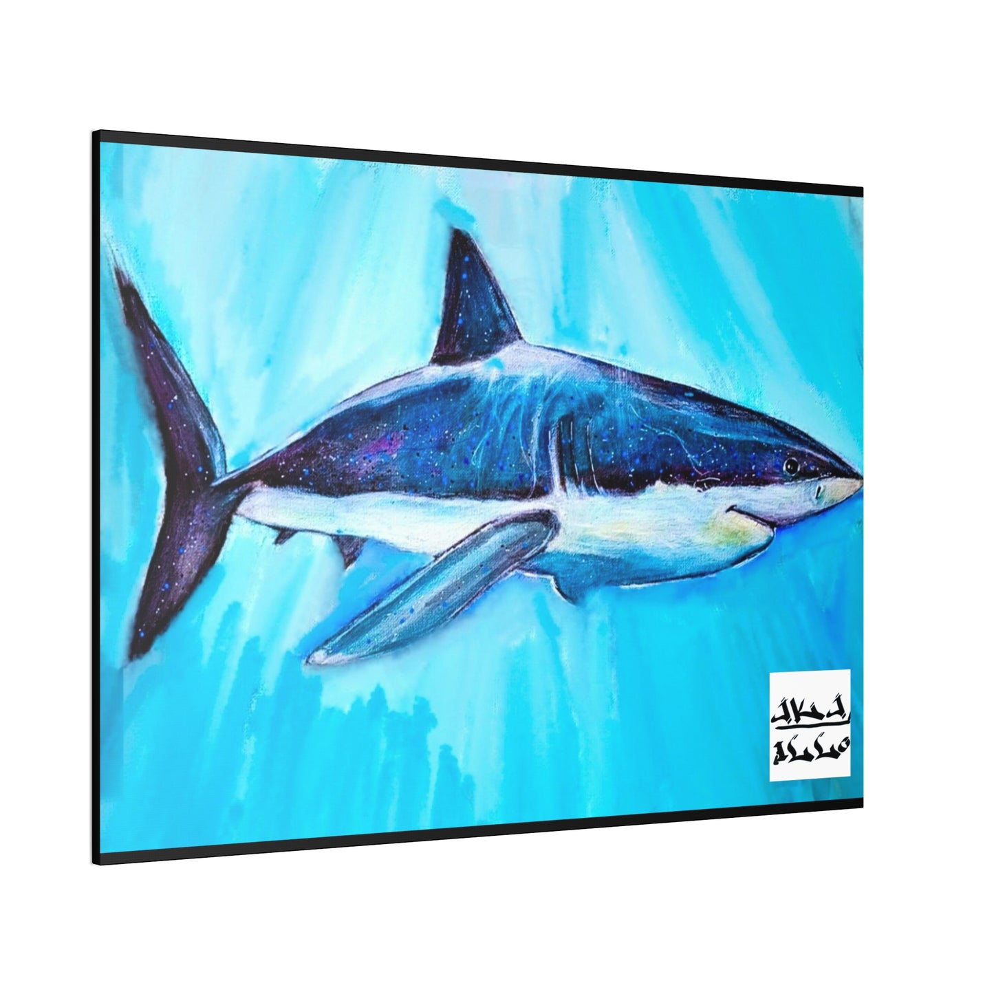 [Great White] Canvas Stretched, 0.75"