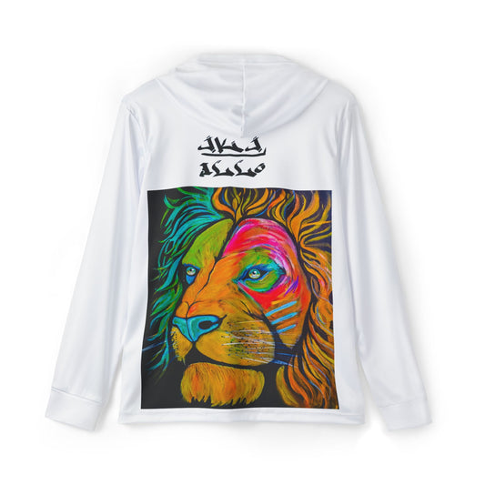 [Vibrant Lion] Men's Sports Warmup Hoodie (AOP)
