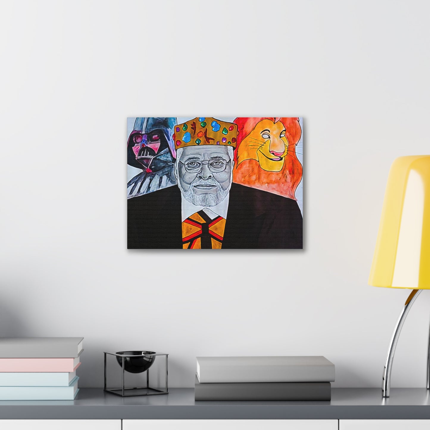 [Long live the King] Canvas Stretched, 0.75"