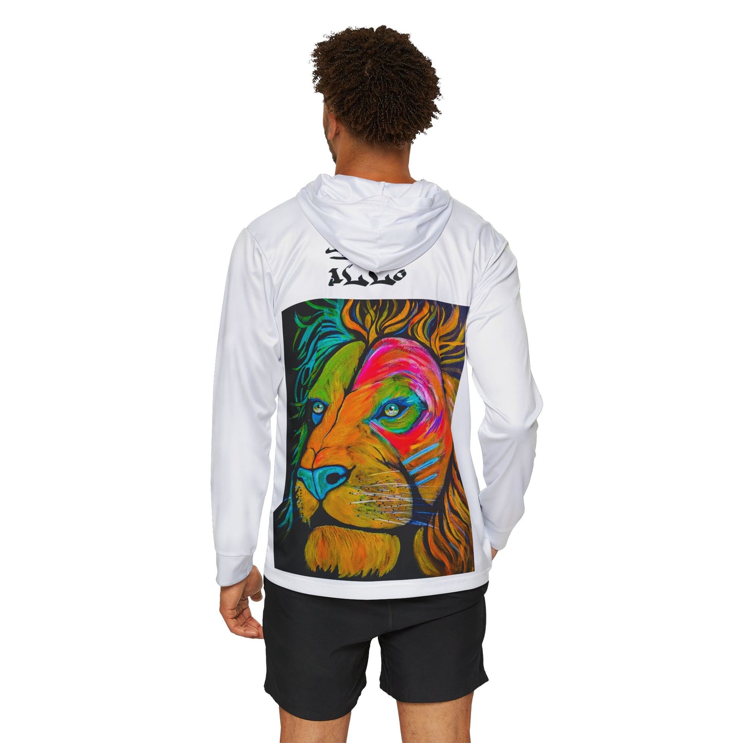 [Vibrant Lion] Men's Sports Warmup Hoodie (AOP)
