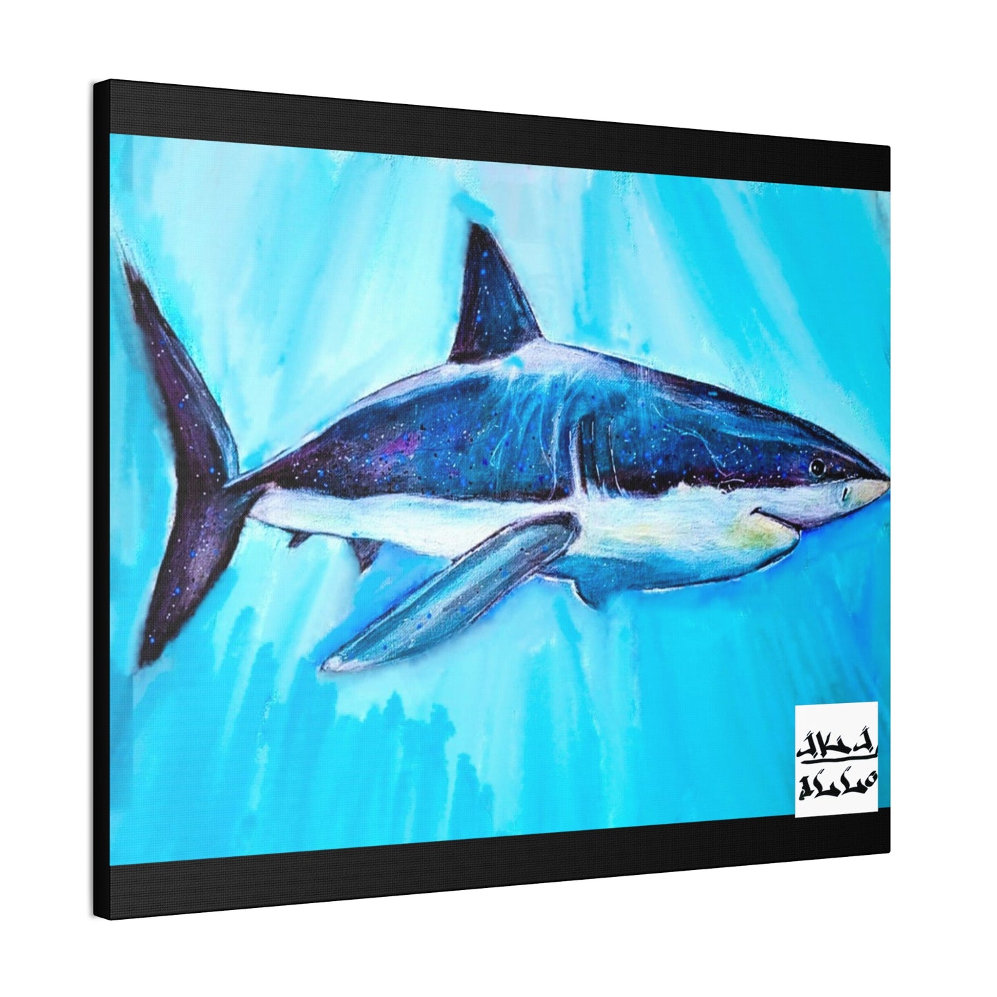 [Great White] Canvas Stretched, 0.75"
