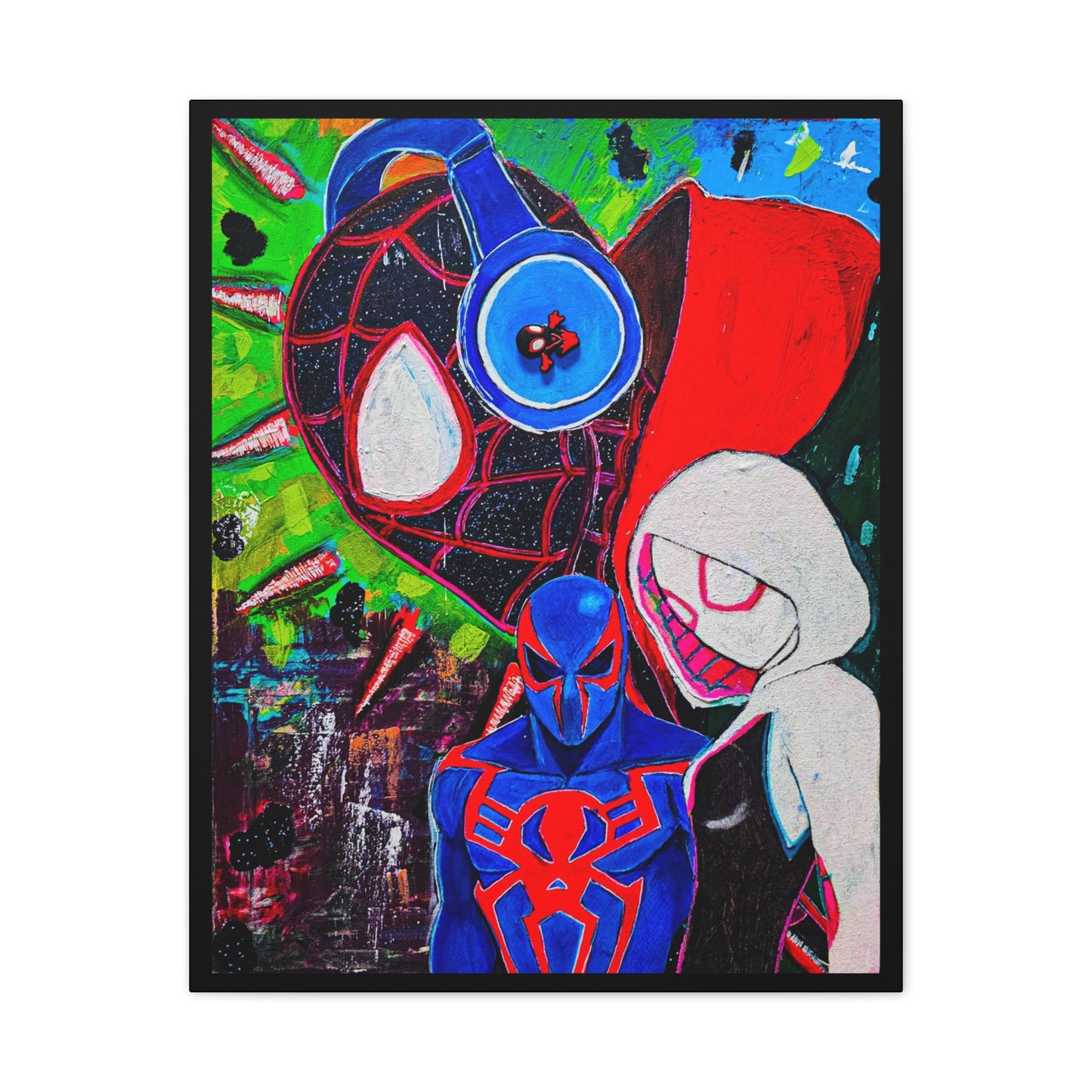 [Across the  Spiderverse] Canvas Stretched, 0.75"