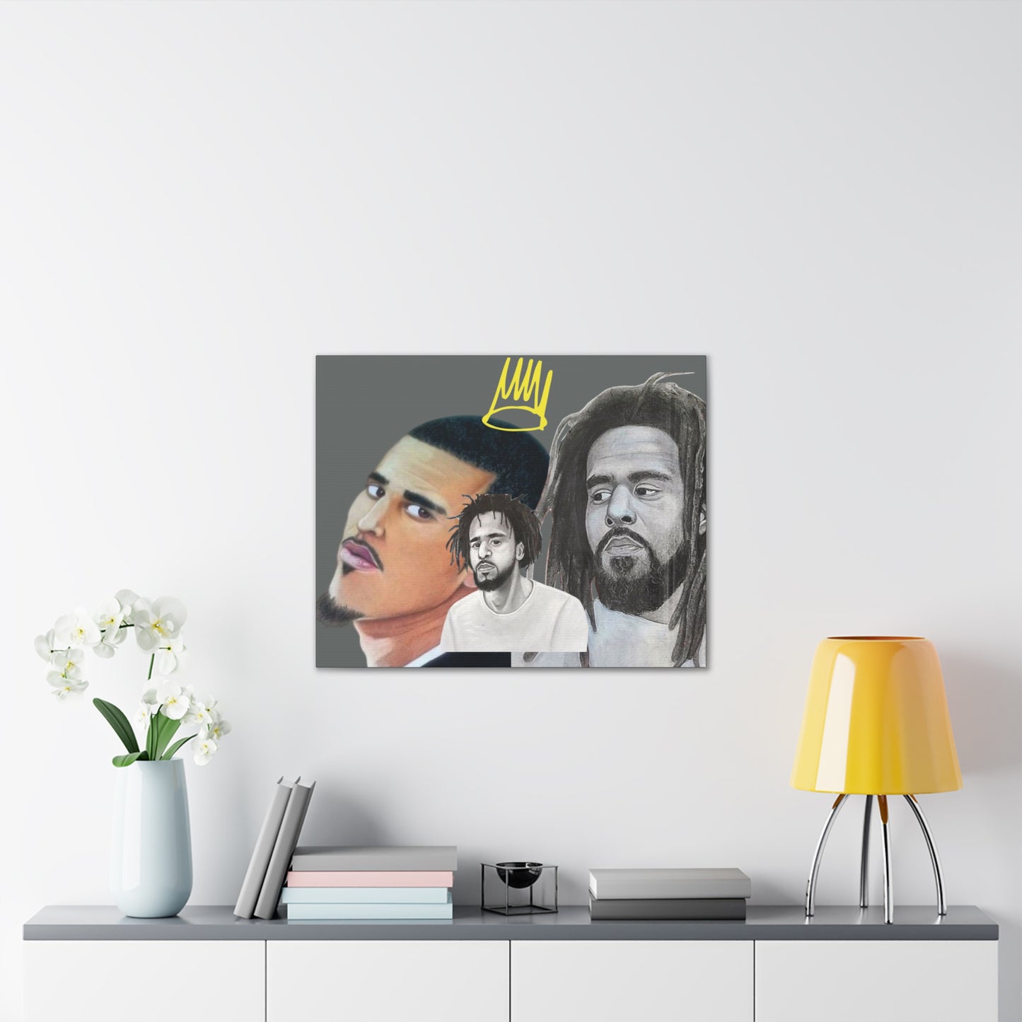 [Jermaine's Journey] Canvas Stretched, 0.75"