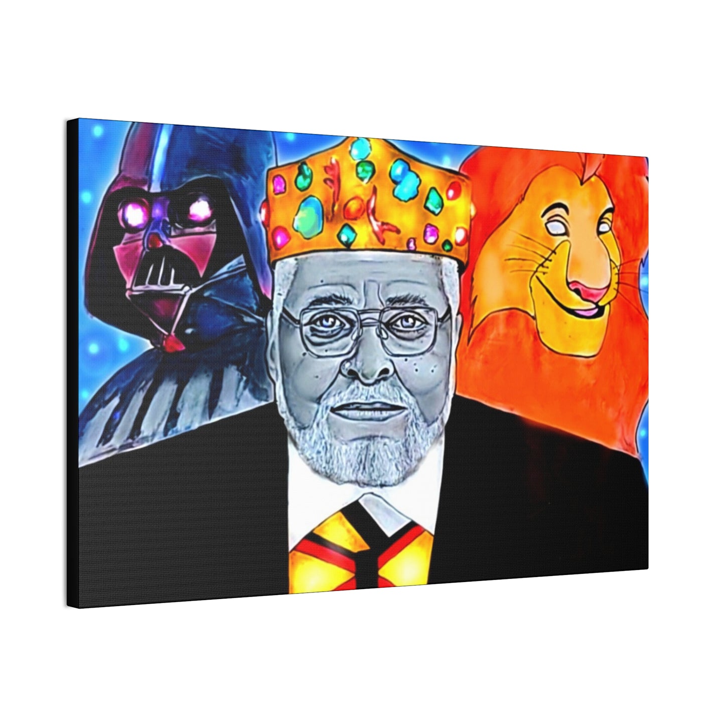 [Long live the King] Canvas Stretched, 0.75"