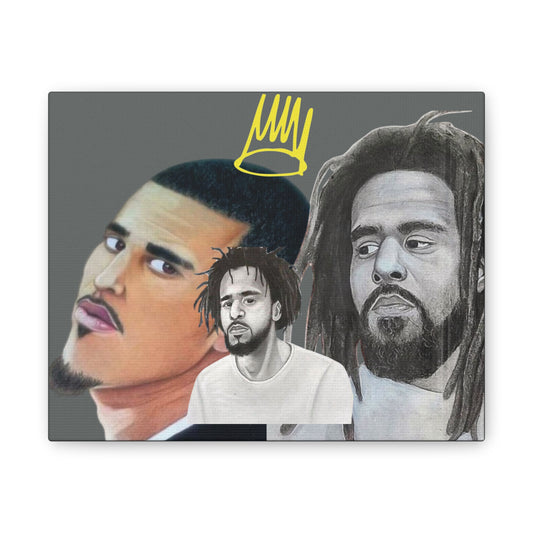 [Jermaine's Journey] Canvas Stretched, 0.75"