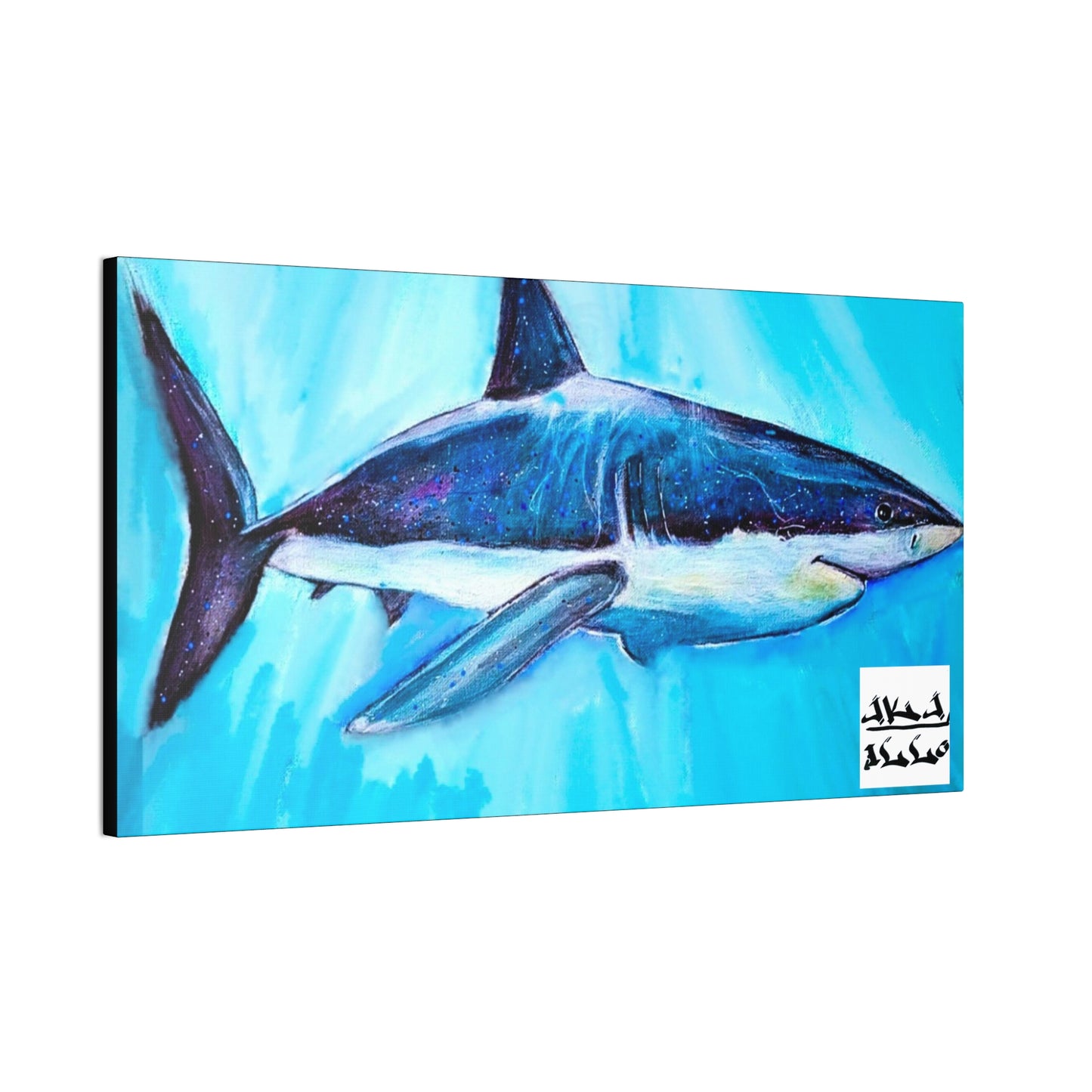 [Great White] Canvas Stretched, 0.75"