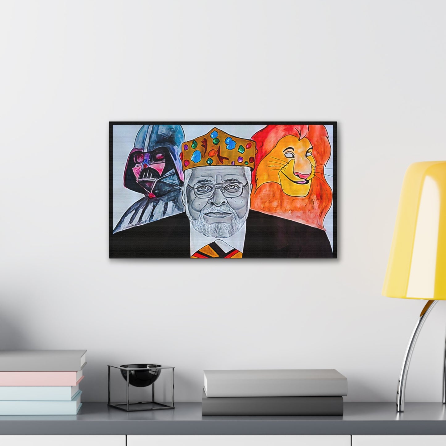 [Long live the King] Canvas Stretched, 0.75"