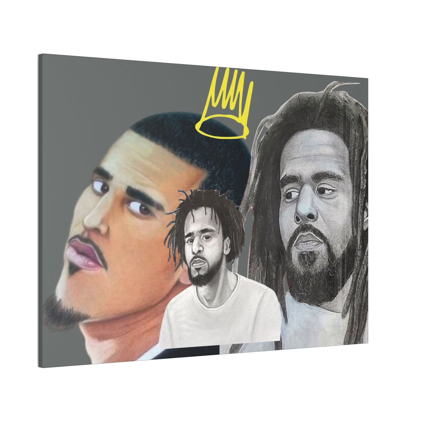[Jermaine's Journey] Canvas Stretched, 0.75"