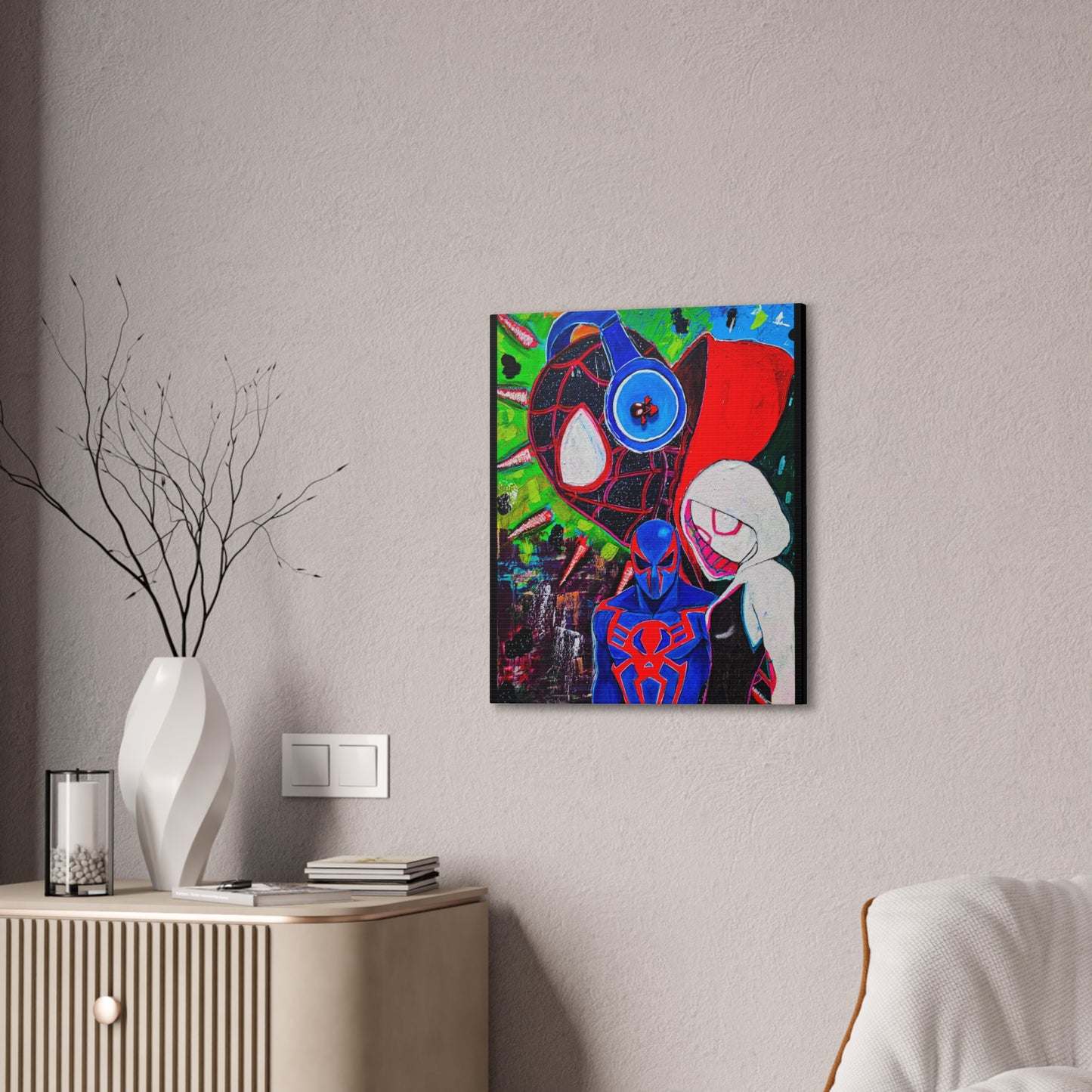 [Across the  Spiderverse] Canvas Stretched, 0.75"
