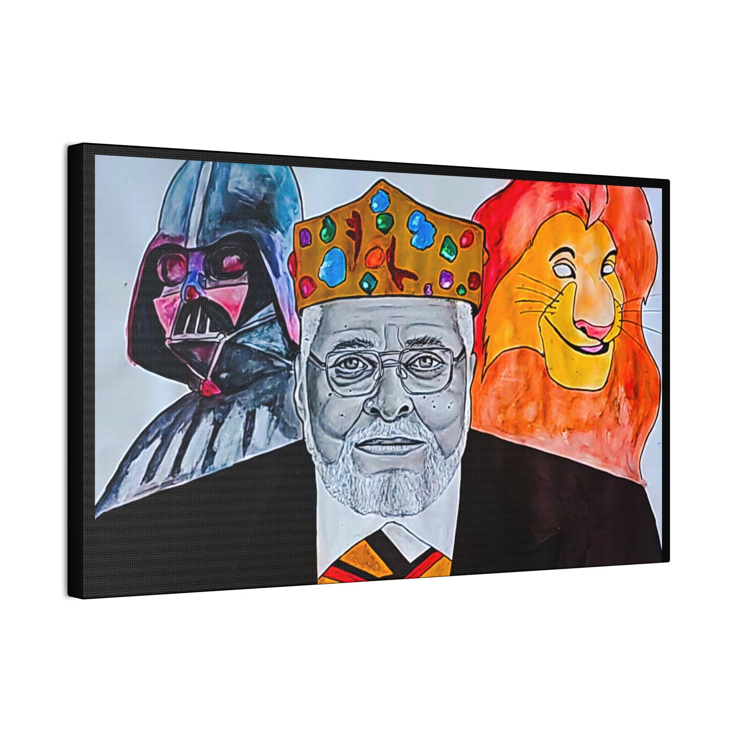 [Long live the King] Canvas Stretched, 0.75"