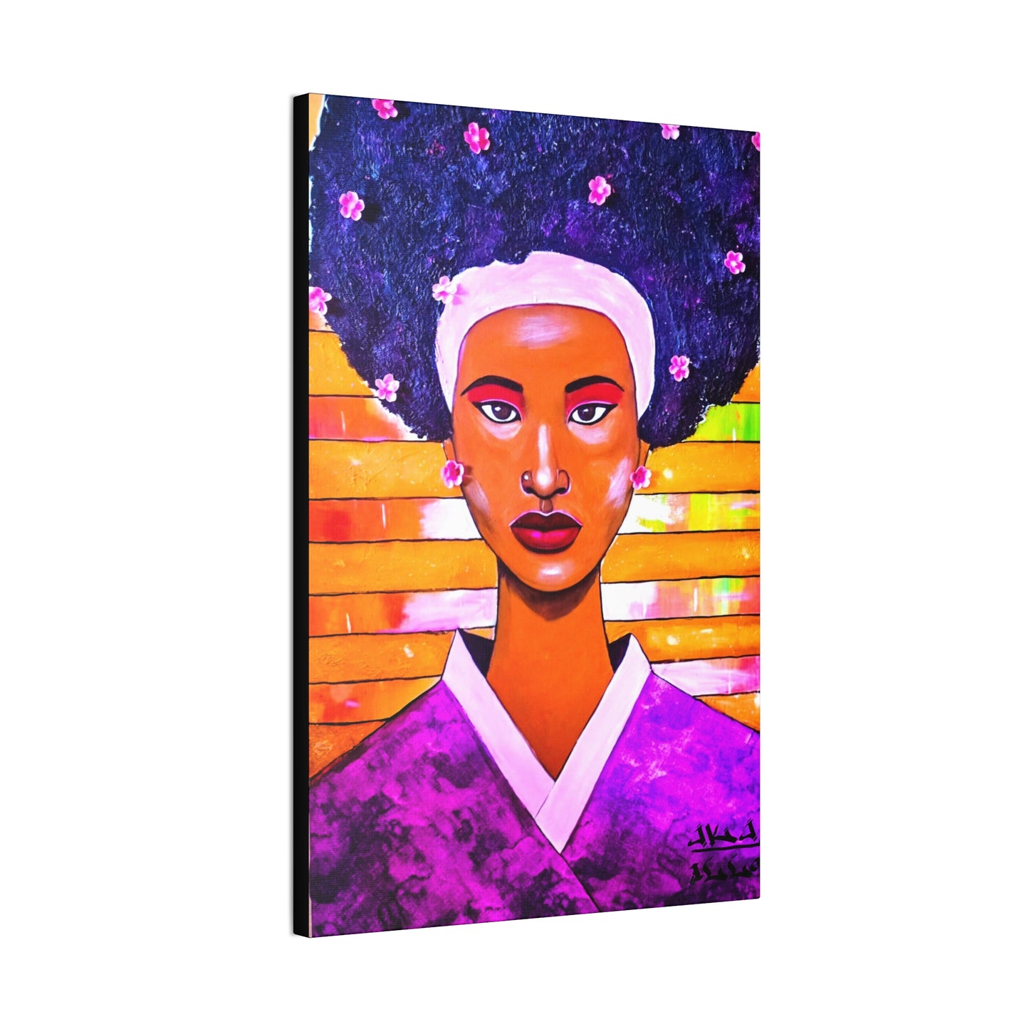 [AFRO-GEISHA] canvas prints