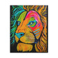[Vibrant Lion] Canvas Stretched, 0.75"