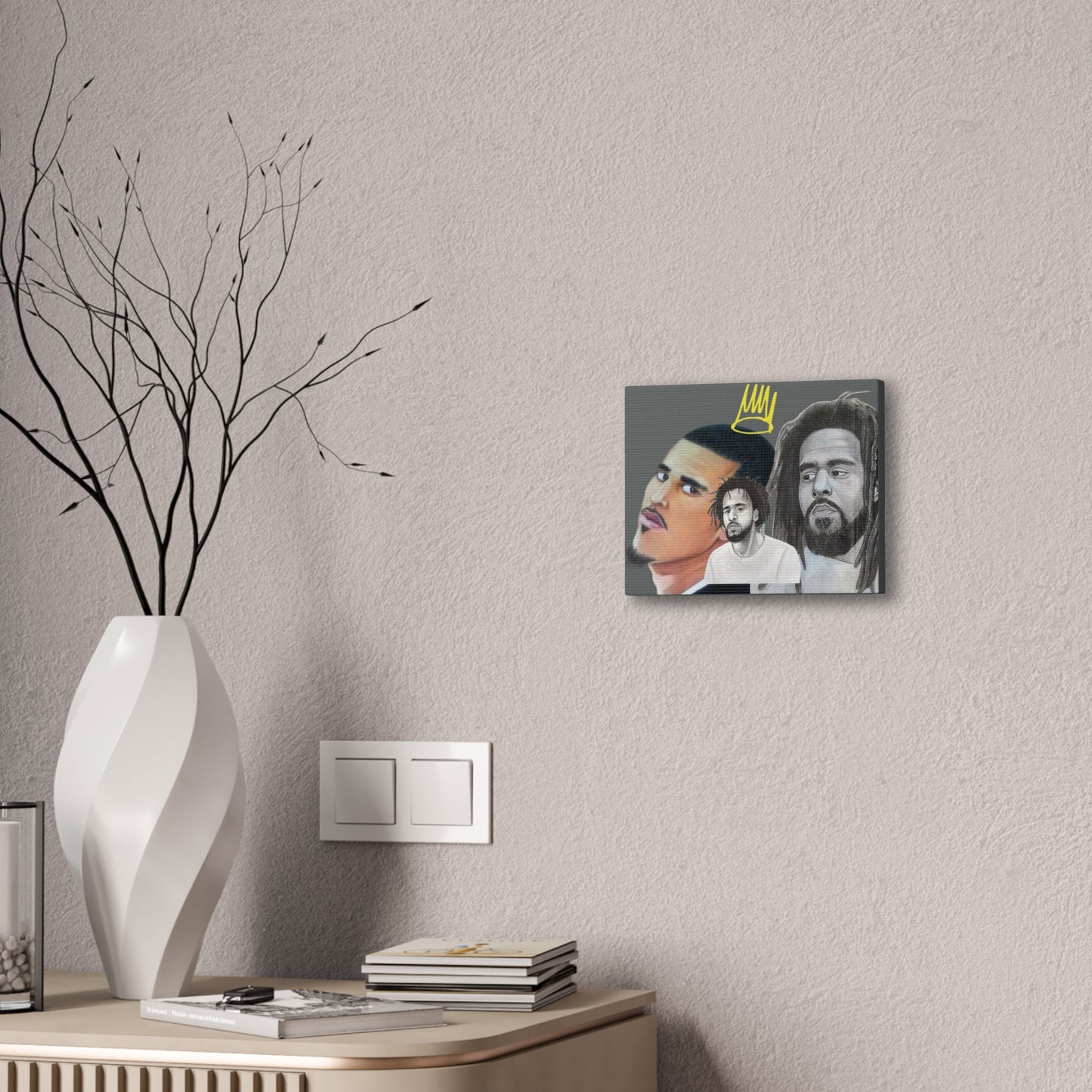 [Jermaine's Journey] Canvas Stretched, 0.75"