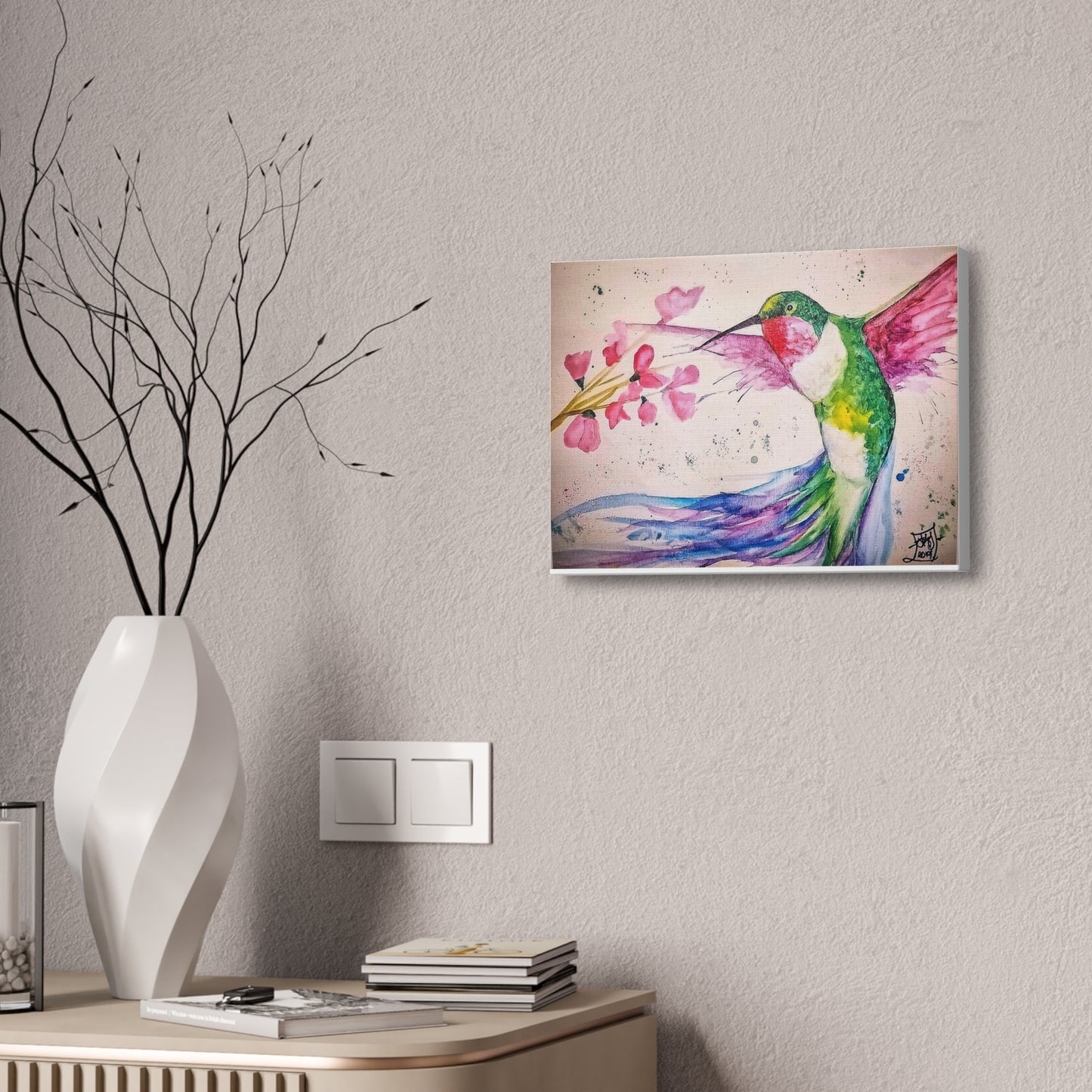 Copy of [Hummingbird] Canvas Stretched, 1.5''