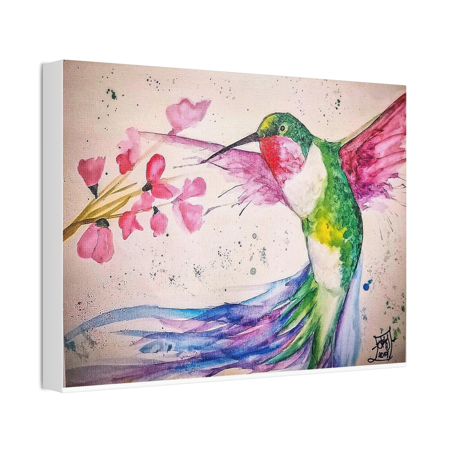 Copy of [Hummingbird] Canvas Stretched, 1.5''