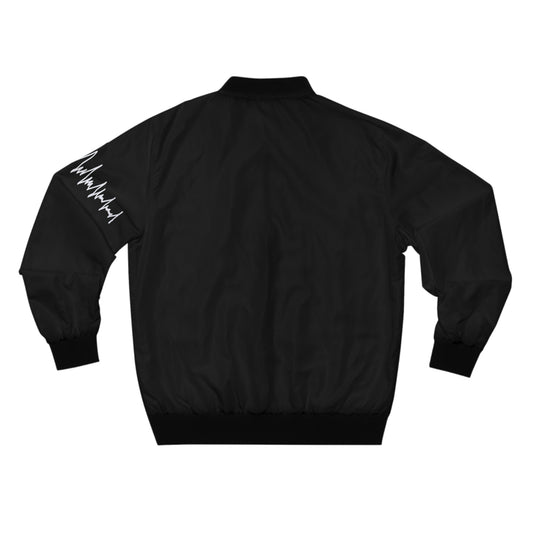 [Samurai Skull] Men's Bomber Jacket (AOP)