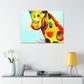 [Watercolor Giraffe] Canvas Stretched, 1.5''