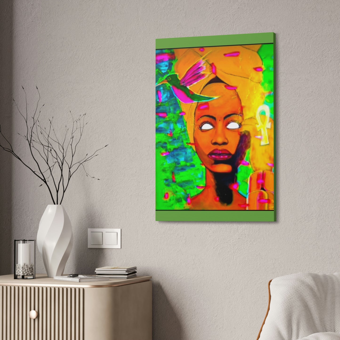 [Queen Badu] Canvas Stretched, 1.5''