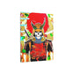 [Samurai Skull] Metal Art Sign
