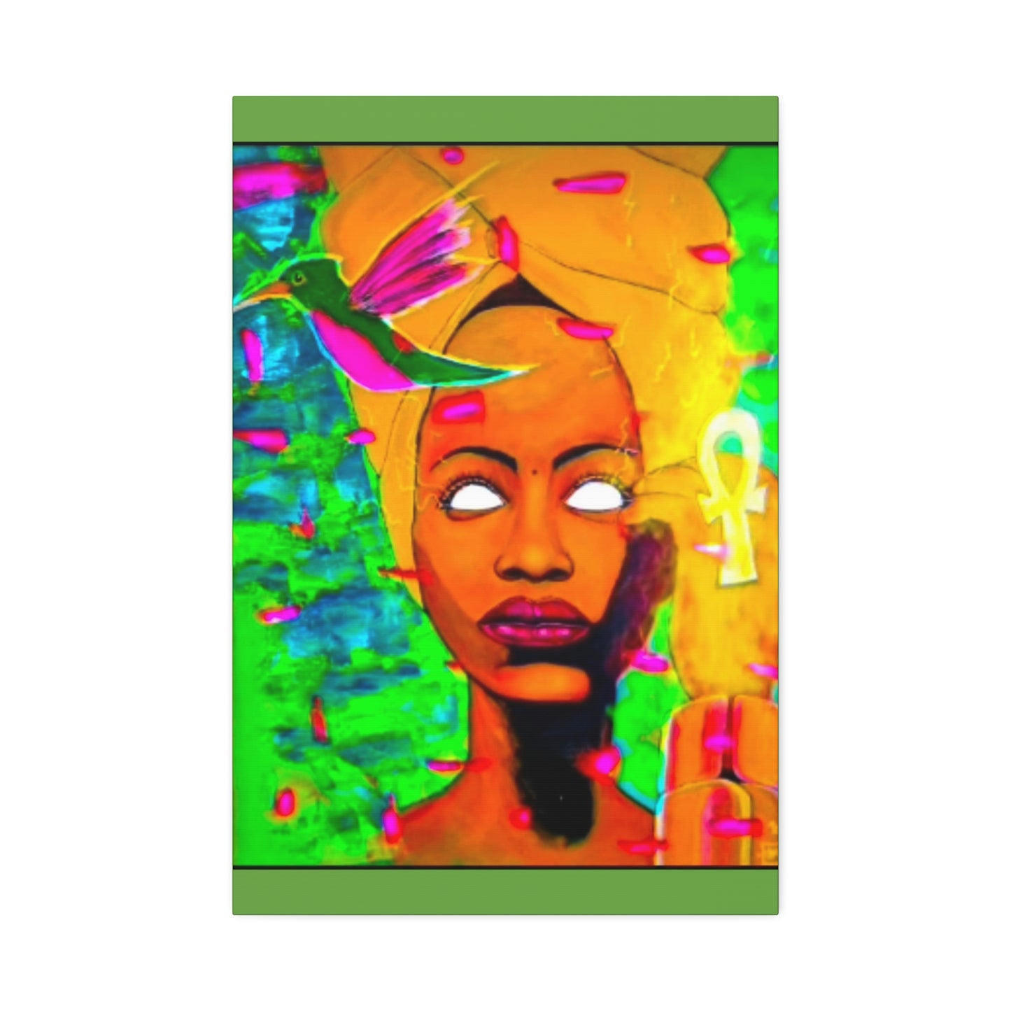 [Queen Badu] Canvas Stretched, 1.5''