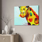 [Watercolor Giraffe] Canvas Stretched, 1.5''