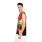 [Samurai Skull] Basketball Jersey (AOP)