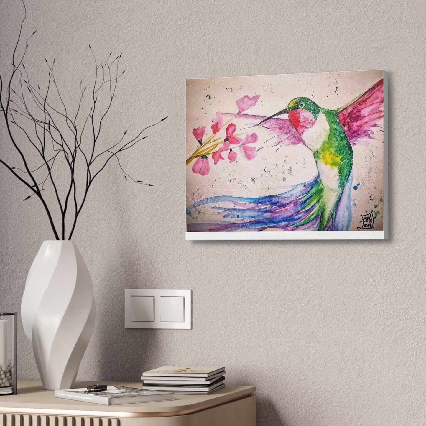 Copy of [Hummingbird] Canvas Stretched, 1.5''