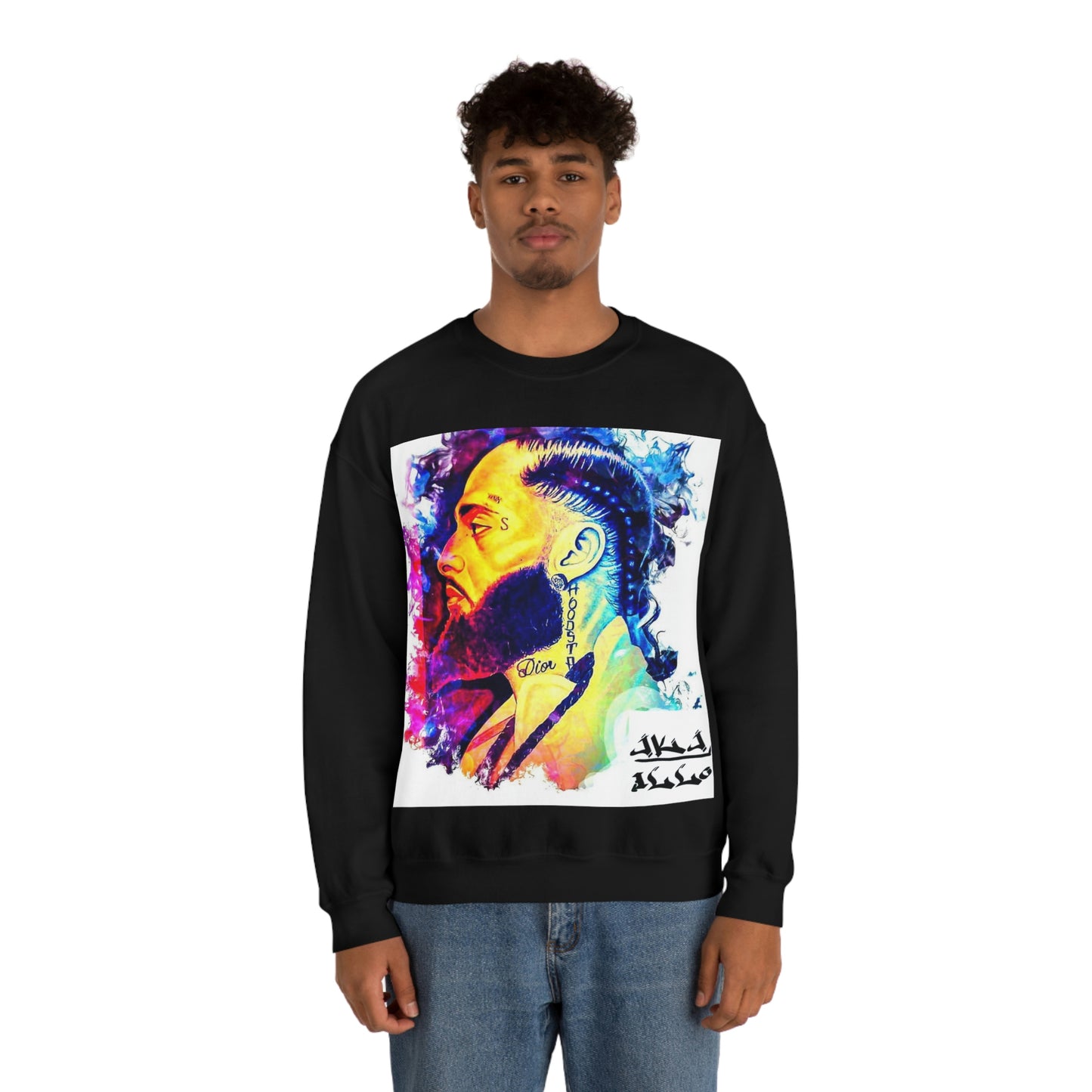 [Nip/Smoke] Unisex Heavy Blend™ Crewneck Sweatshirt
