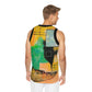 [Abstract World] Basketball Jersey (AOP)