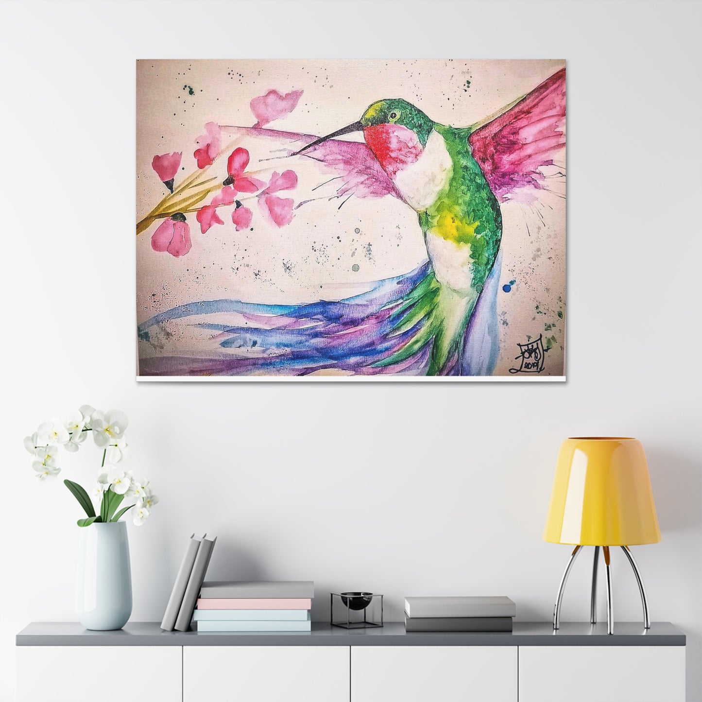 Copy of [Hummingbird] Canvas Stretched, 1.5''