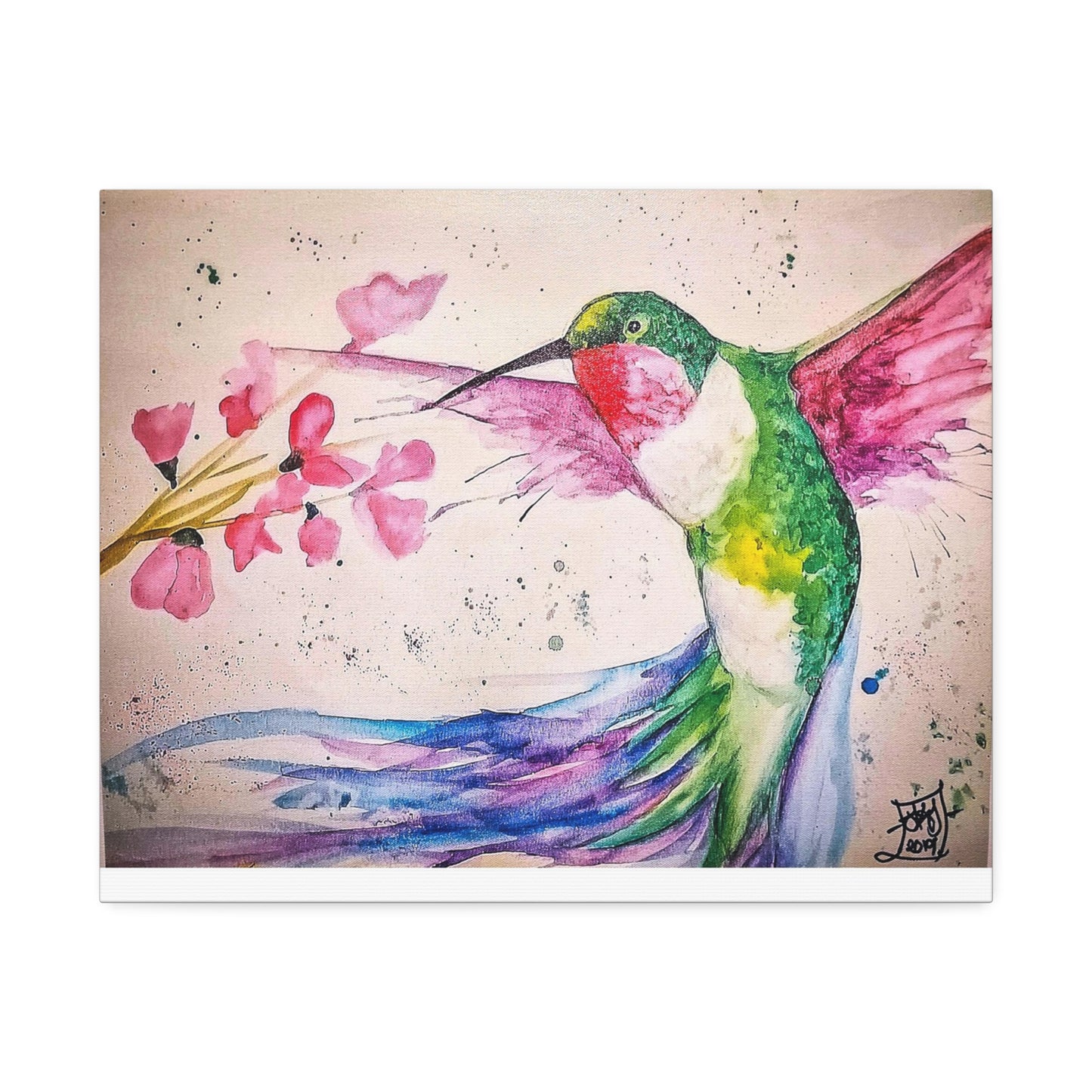 Copy of [Hummingbird] Canvas Stretched, 1.5''