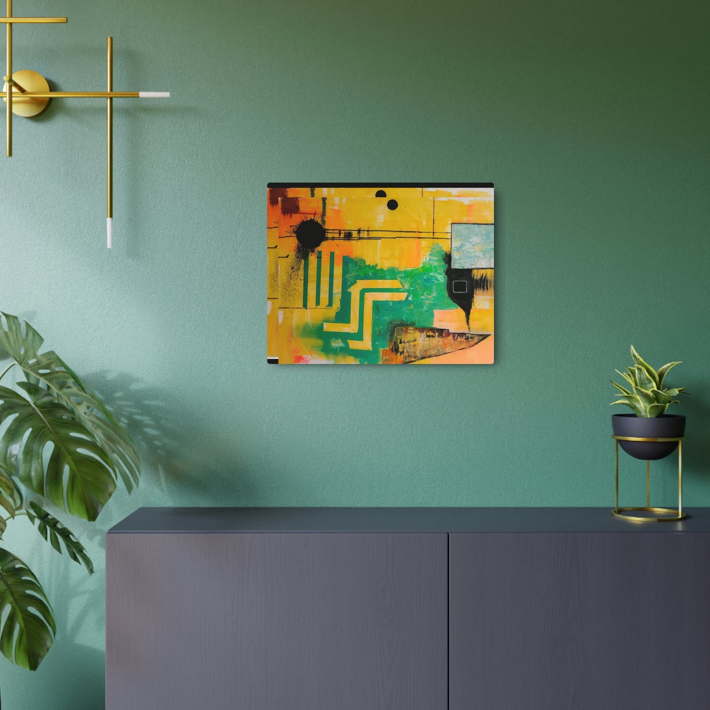 [Abstract World] metal print