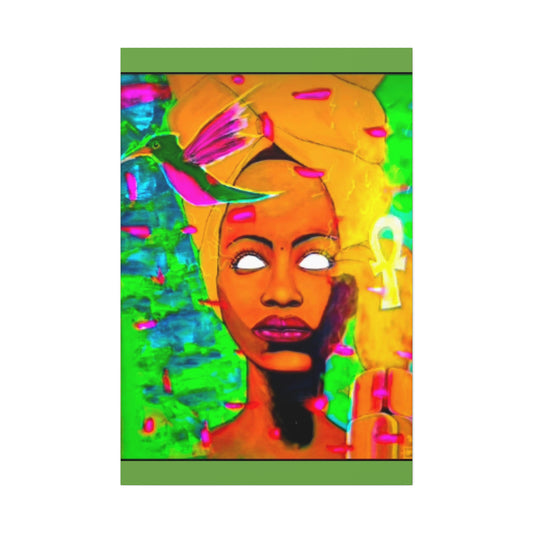[Queen Badu] Canvas Stretched, 1.5''