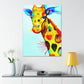 [Watercolor Giraffe] Canvas Stretched, 1.5''