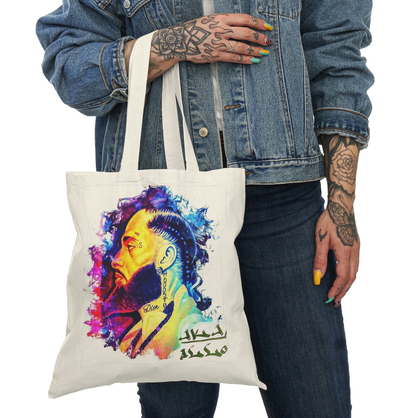 [Nip/Smoke] Natural Tote Bag