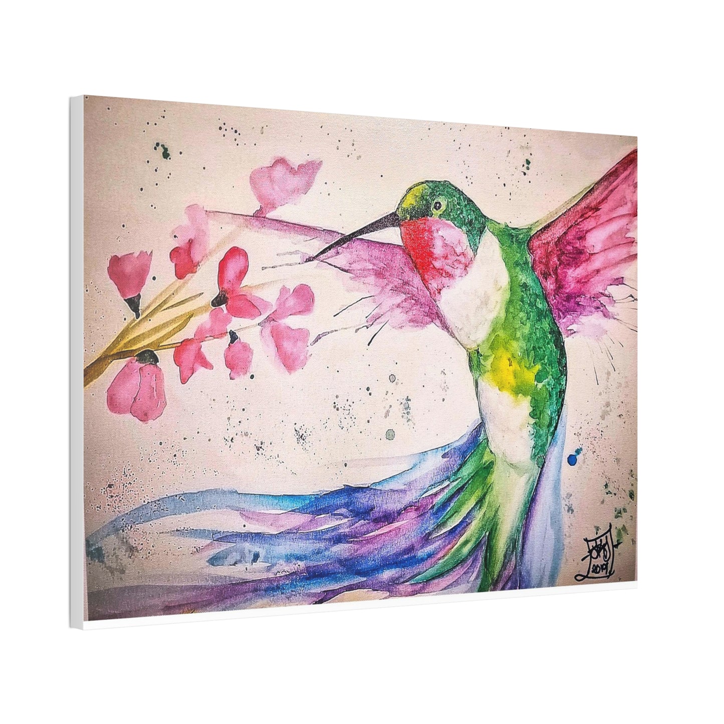 Copy of [Hummingbird] Canvas Stretched, 1.5''