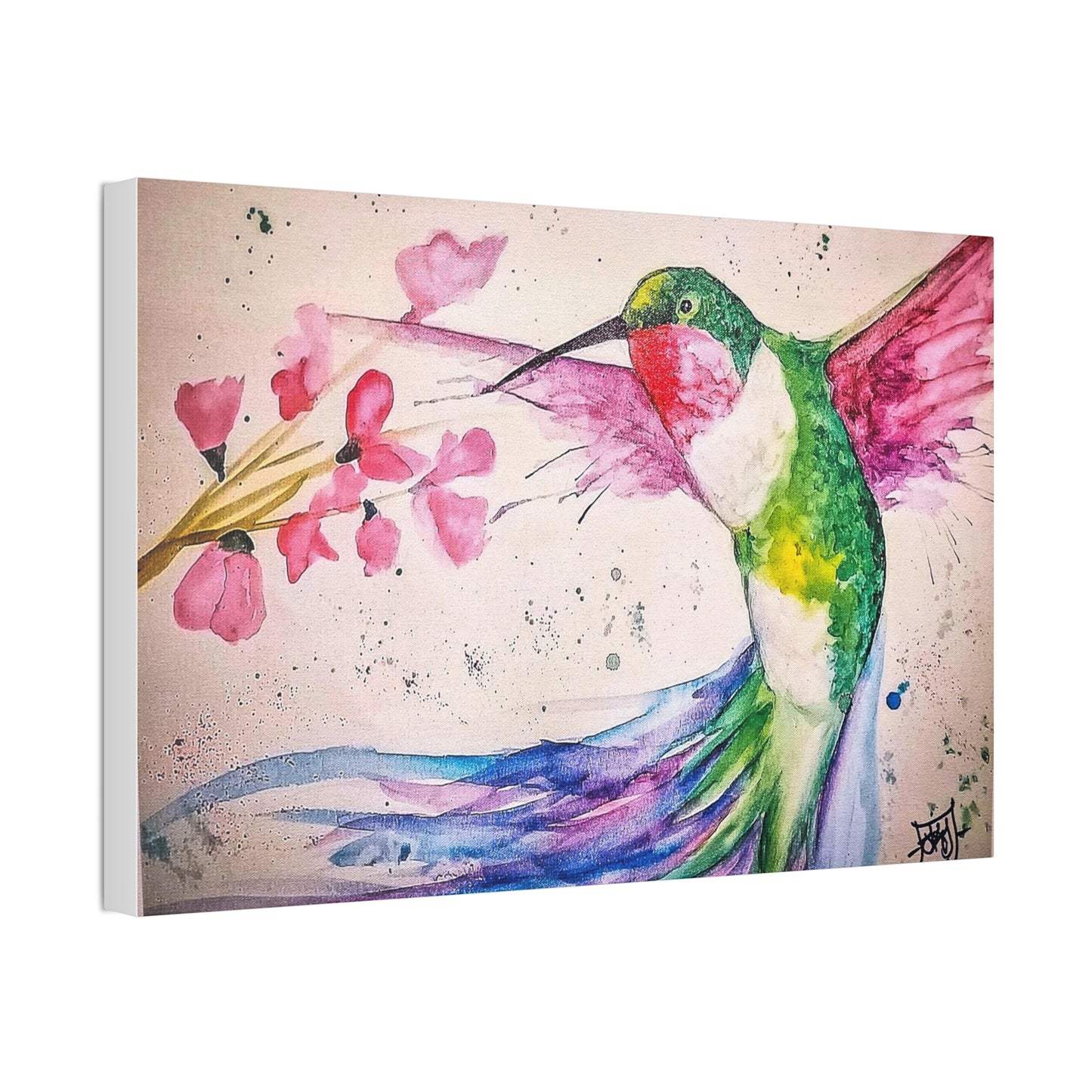 Copy of [Hummingbird] Canvas Stretched, 1.5''