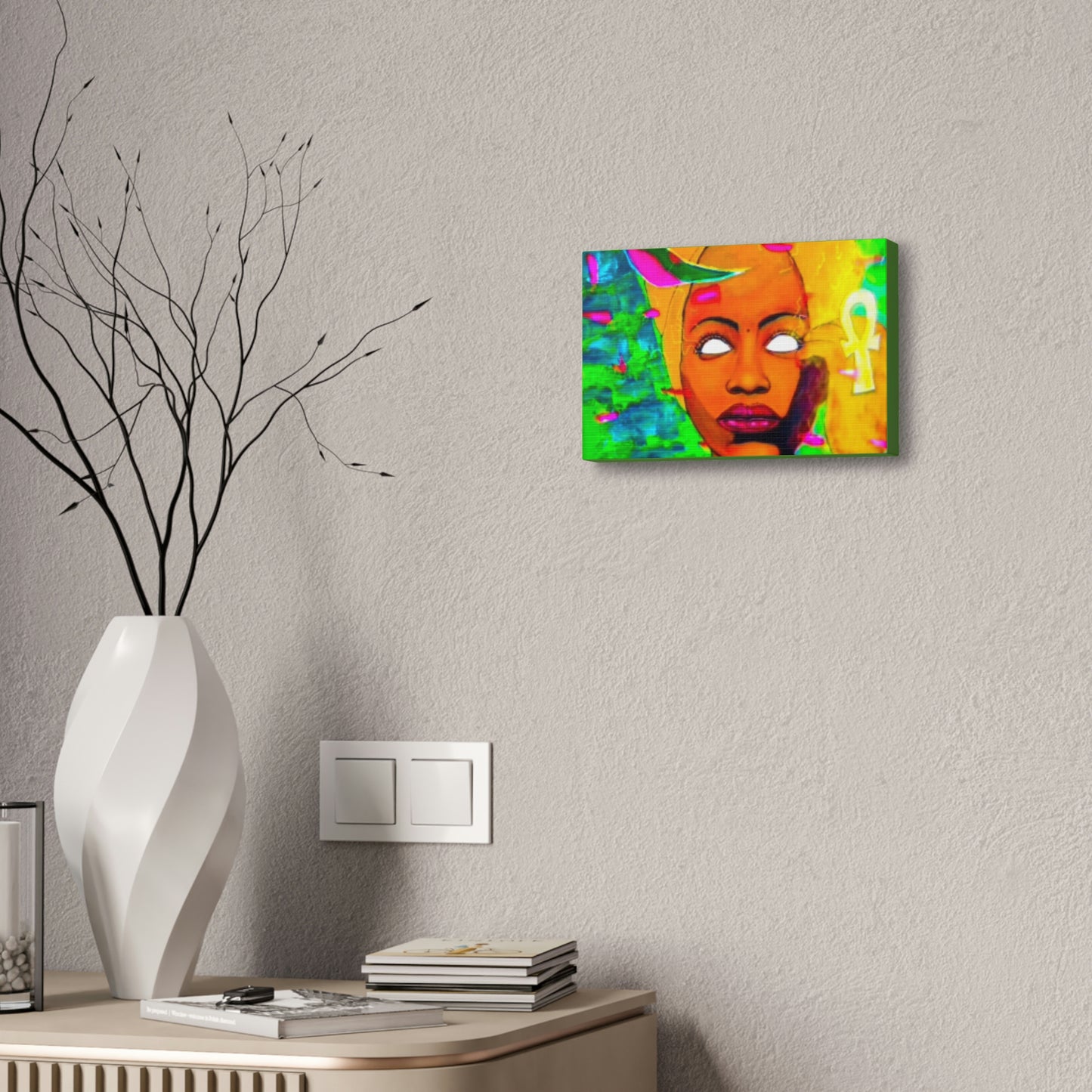 [Queen Badu] Canvas Stretched, 1.5''