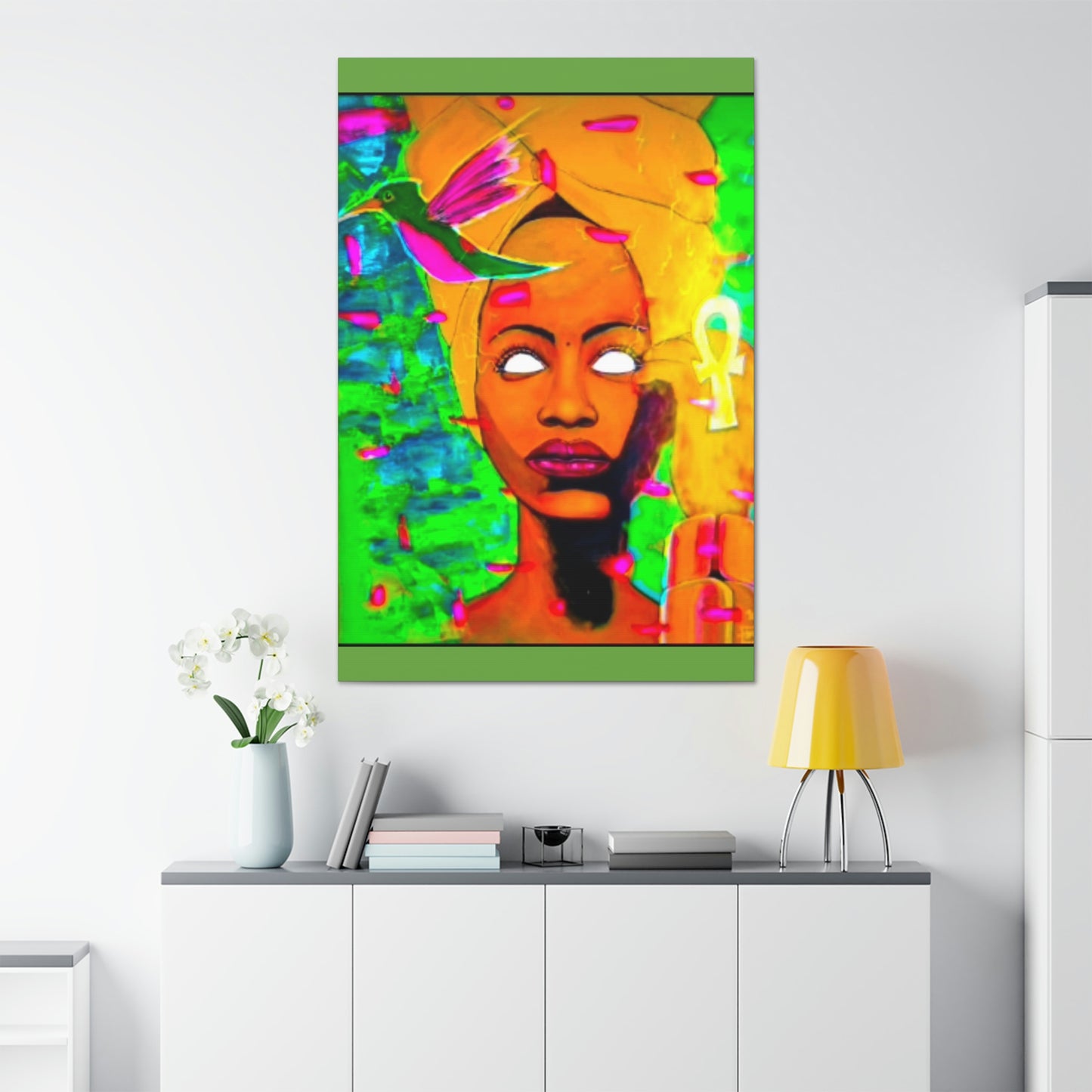 [Queen Badu] Canvas Stretched, 1.5''