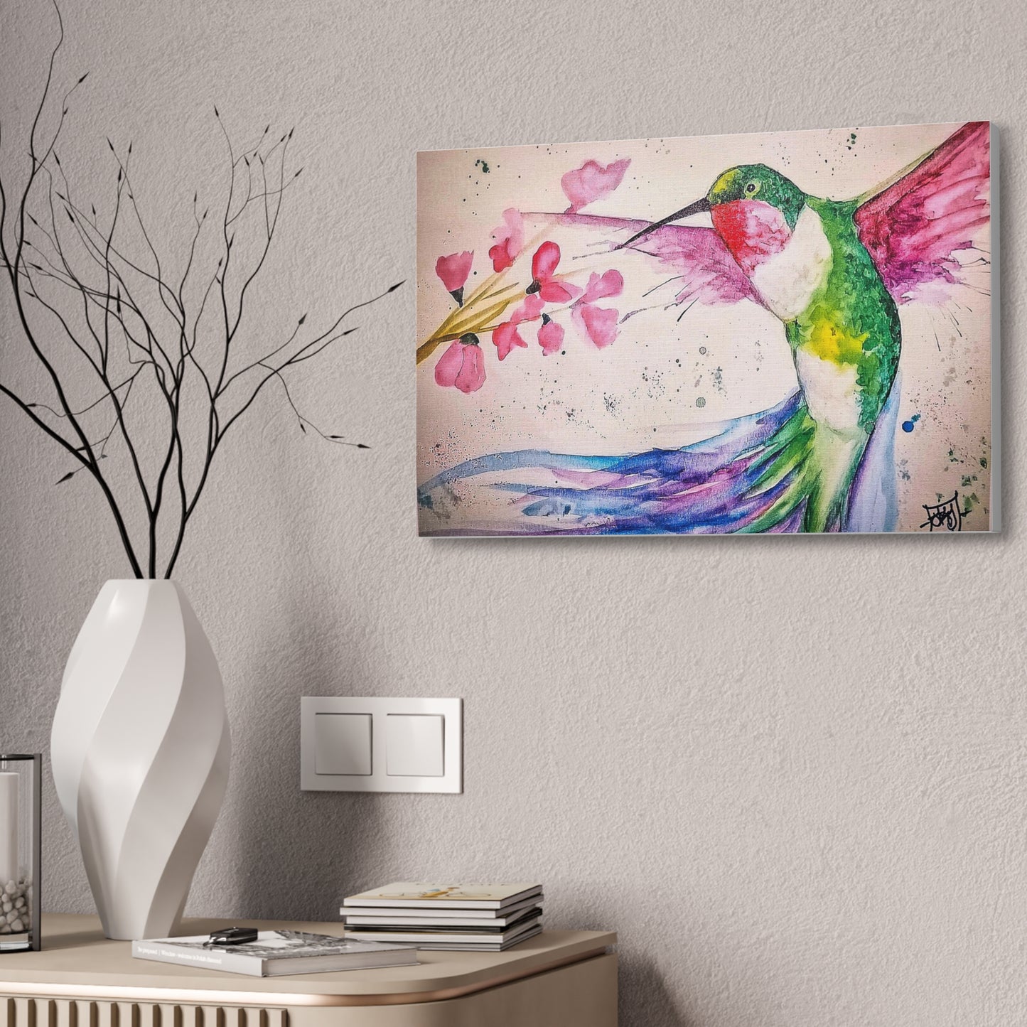 Copy of [Hummingbird] Canvas Stretched, 1.5''