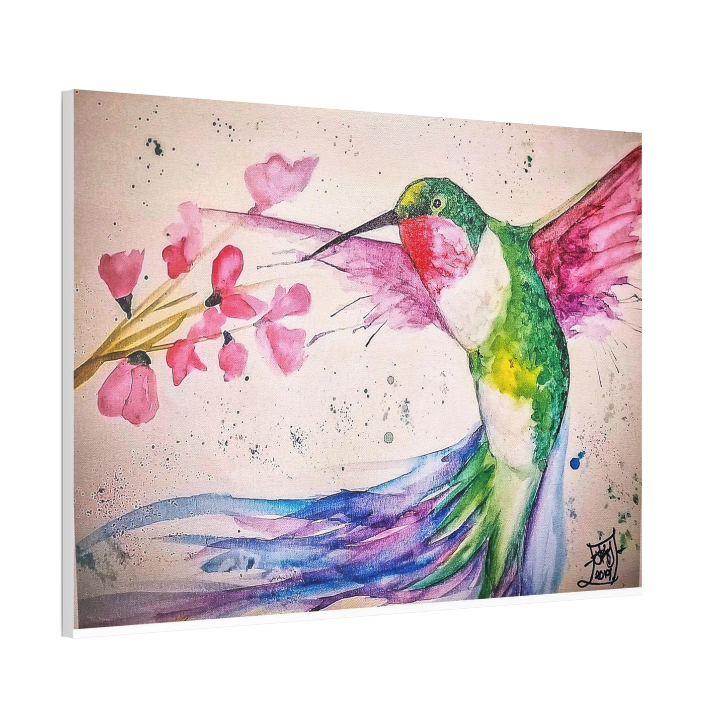 Copy of [Hummingbird] Canvas Stretched, 1.5''