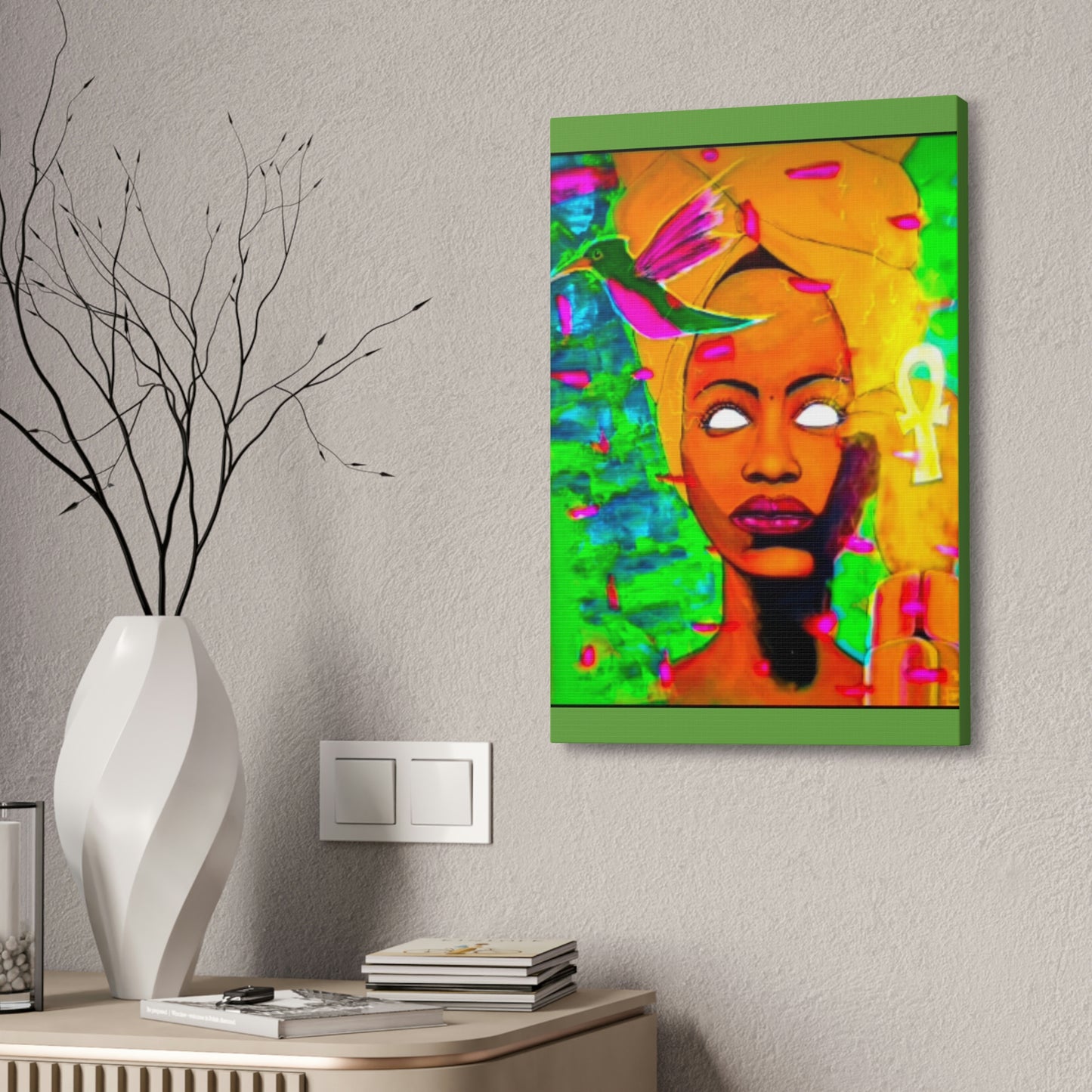 [Queen Badu] Canvas Stretched, 1.5''
